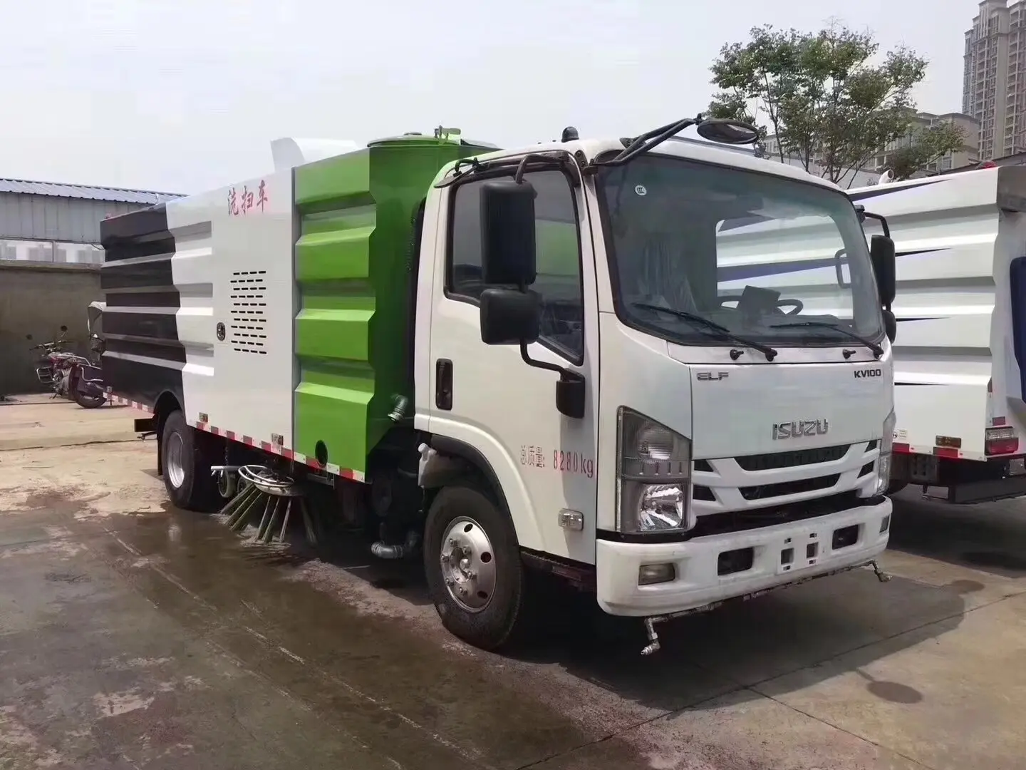 五十鈴4水5塵洗掃車國(guó)六